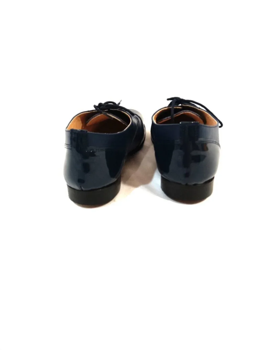 Manelli Boys Shoes New Dressy Oxford Lace Up Navy Blue Color